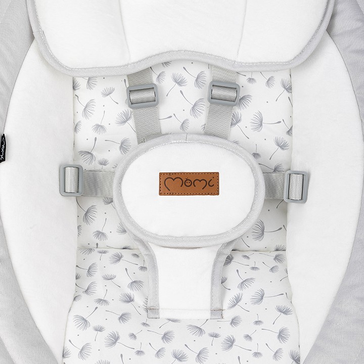 MoMi KENANI electric baby bouncer LIGHT GRAY