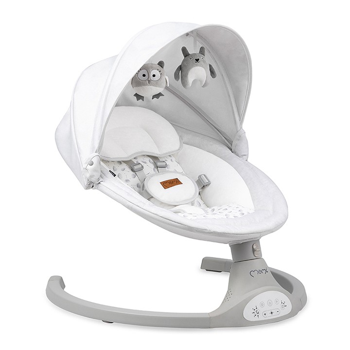 MoMi KENANI electric baby bouncer LIGHT GRAY