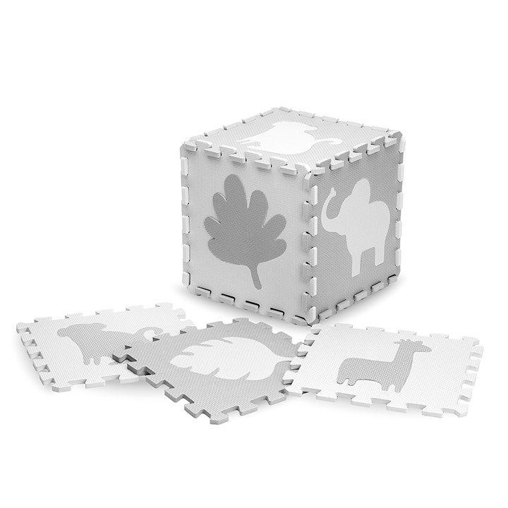 MoMi ZAWI Puzzle-Schaumstoffmatte GRAU