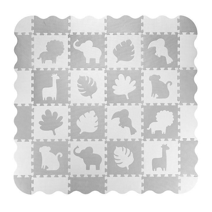 MoMi ZAWI foam puzzle mat GRAY