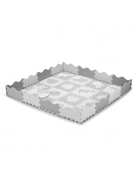 MoMi ZAWI Puzzle-Schaumstoffmatte GRAU