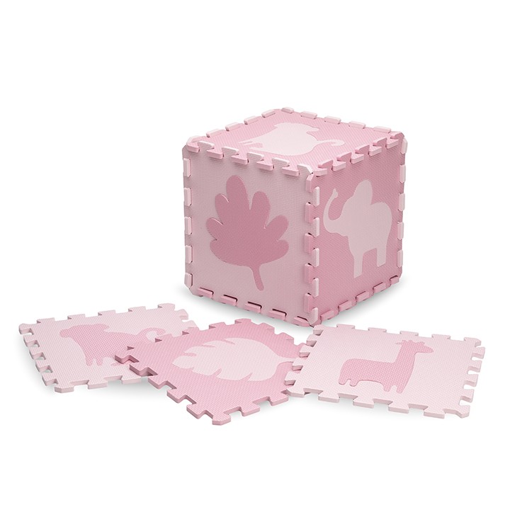 MoMi ZAWI Puzzle-Schaumstoffmatte ROSA