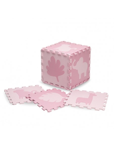 MoMi ZAWI Puzzle-Schaumstoffmatte ROSA