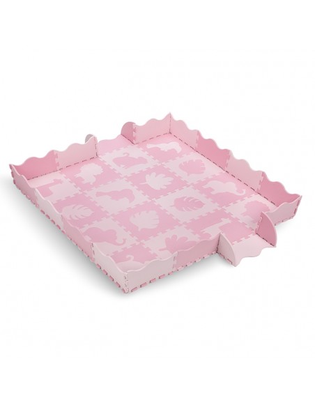 MoMi ZAWI foam puzzle mat PINK