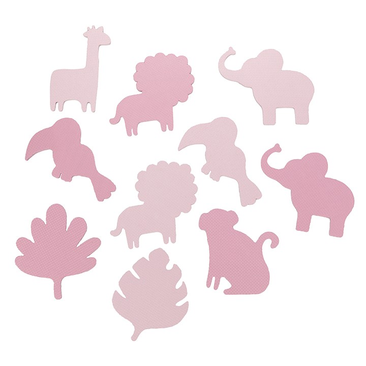 MoMi ZAWI Puzzle-Schaumstoffmatte ROSA