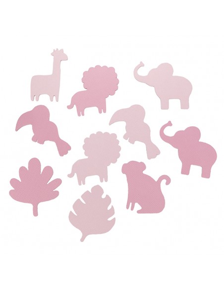 MoMi ZAWI Puzzle-Schaumstoffmatte ROSA