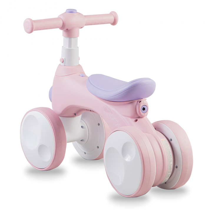 MoMi TOBIS ride-on with bubbles PINK
