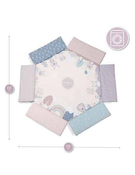 MoMi PASTEL educational mat