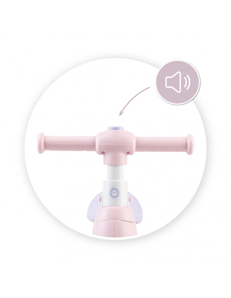 MoMi TOBIS ride-on with bubbles PINK