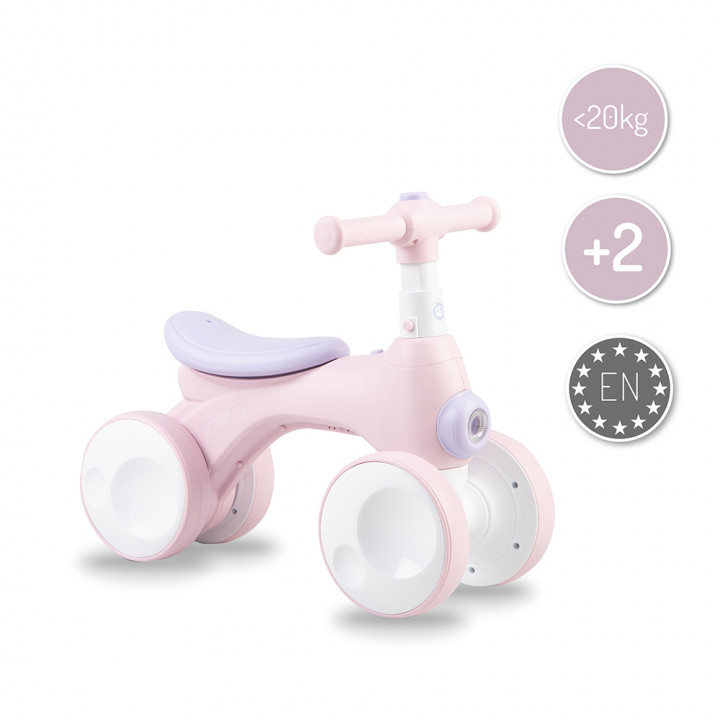 MoMi TOBIS ride-on with bubbles PINK