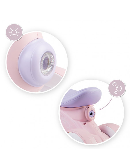 MoMi TOBIS ride-on with bubbles PINK