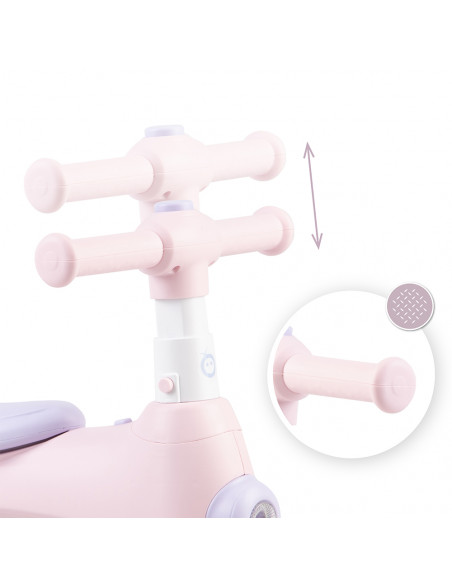 MoMi TOBIS ride-on with bubbles PINK