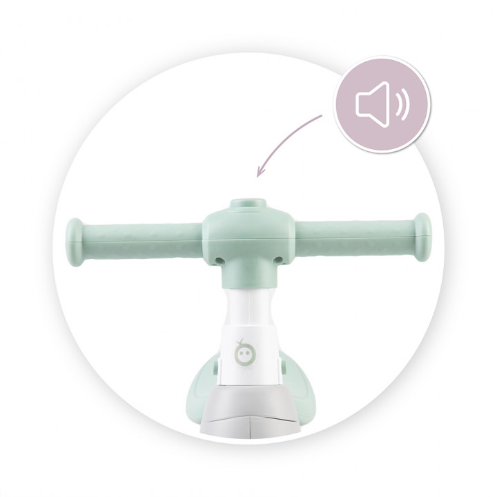 MoMi TOBIS ride-on with bubbles GRAY