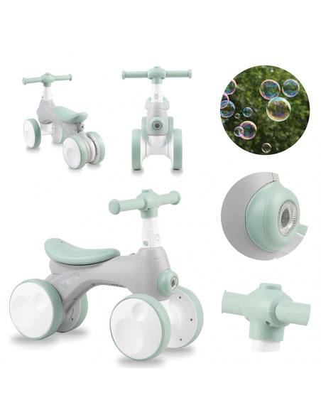 MoMi TOBIS ride-on with bubbles GRAY