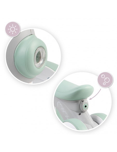 MoMi TOBIS ride-on with bubbles GRAY