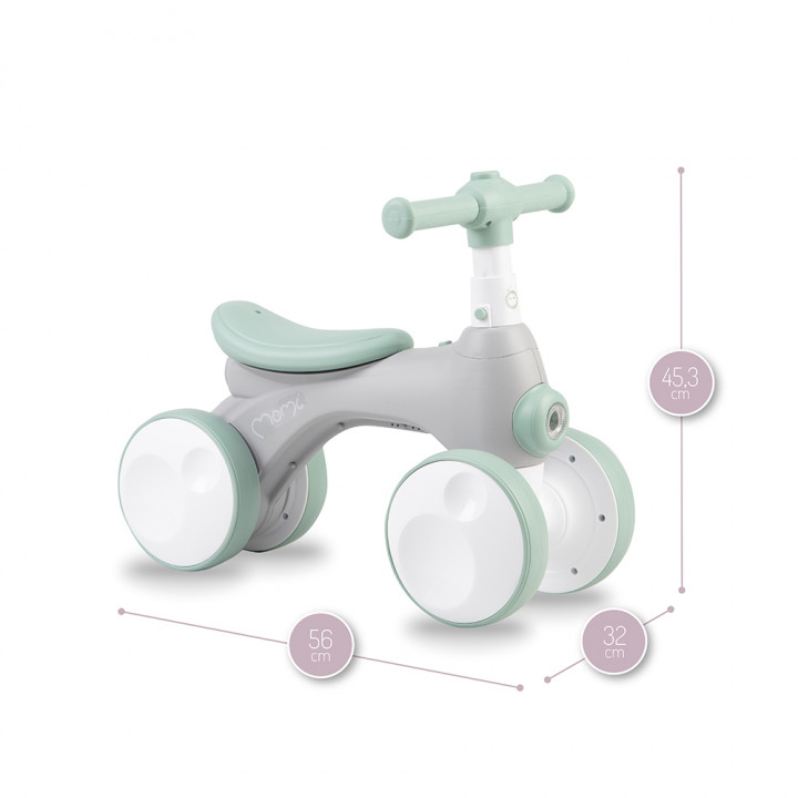 MoMi TOBIS ride-on with bubbles