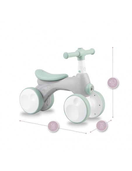 MoMi TOBIS ride-on with bubbles GRAY