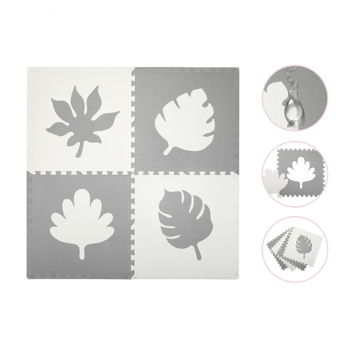 MoMi FELI foam puzzle mat GRAY