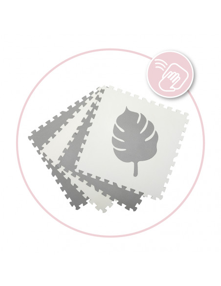 MoMi FELI foam puzzle mat GRAY