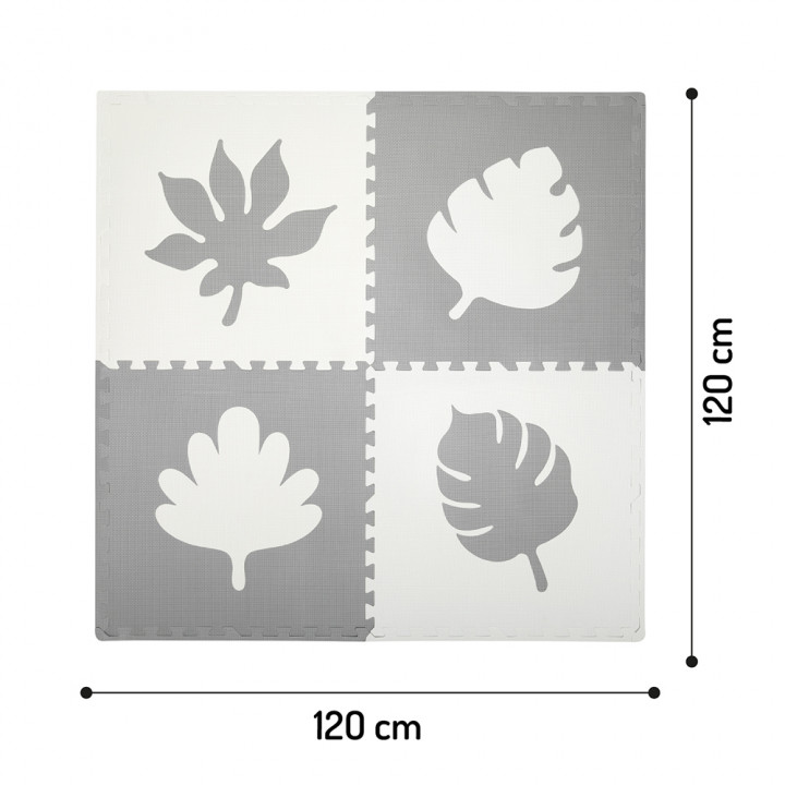 MoMi FELI foam puzzle mat GRAY