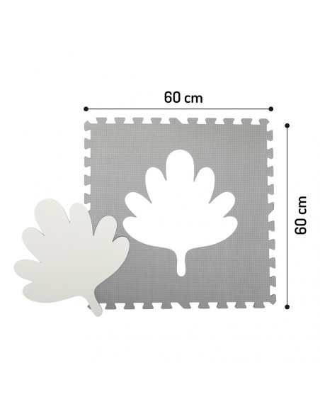 MoMi FELI foam puzzle mat GRAY