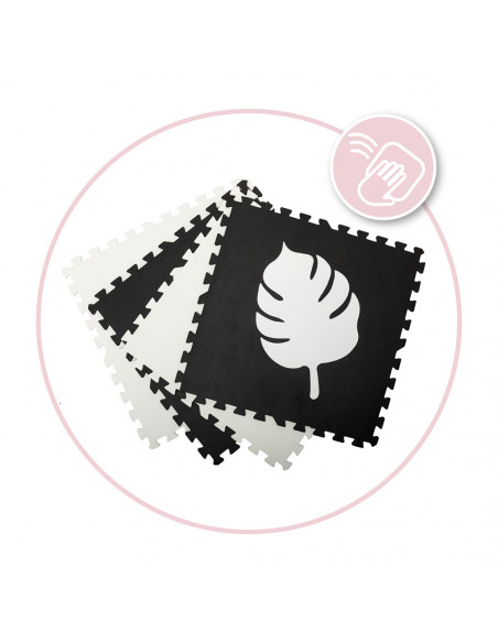 MoMi FELI foam puzzle mat BLACK