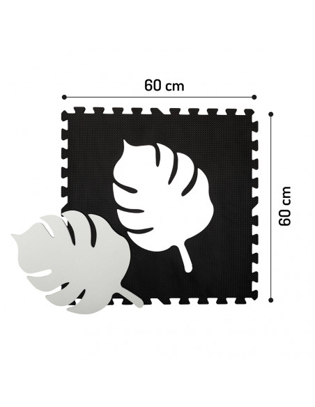 MoMi FELI foam puzzle mat BLACK