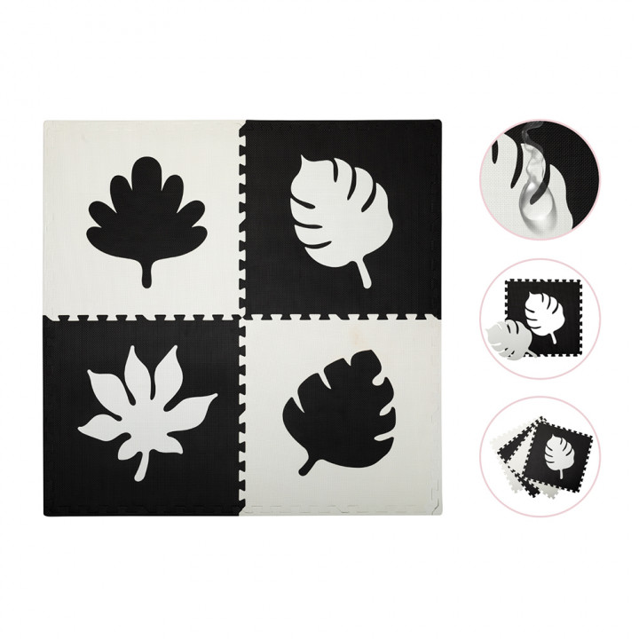 MoMi FELI foam puzzle mat BLACK