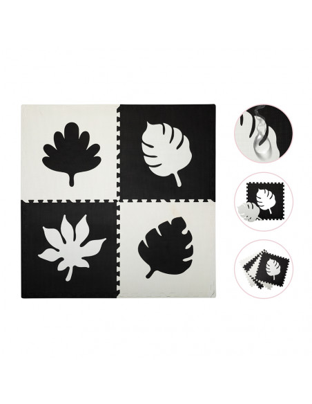 MoMi FELI foam puzzle mat BLACK