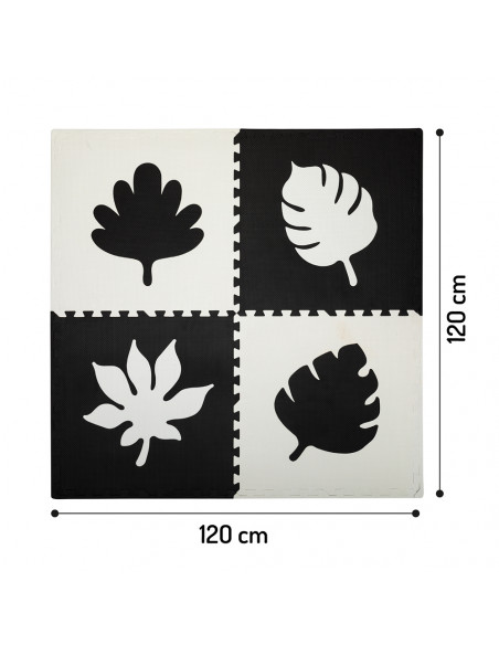 MoMi FELI foam puzzle mat BLACK