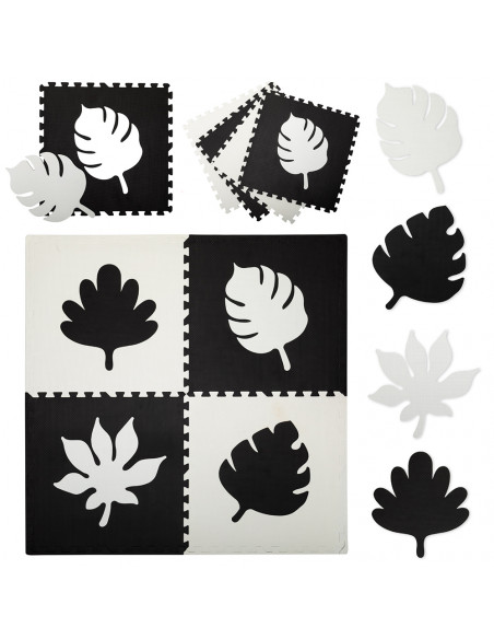 MoMi FELI foam puzzle mat BLACK