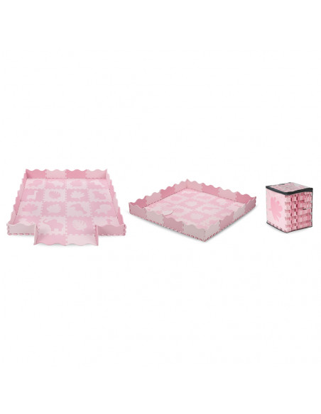 MoMi ZAWI Puzzle-Schaumstoffmatte ROSA