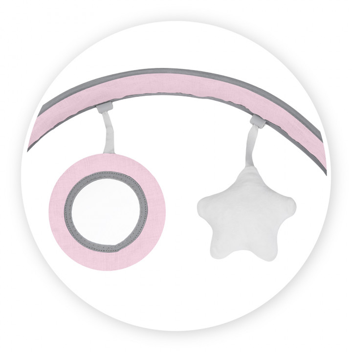 MoMi TULI wings bouncer PINK