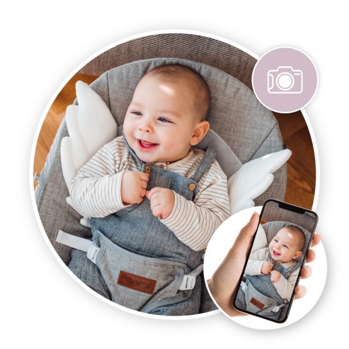 MoMi TULI wings bouncer