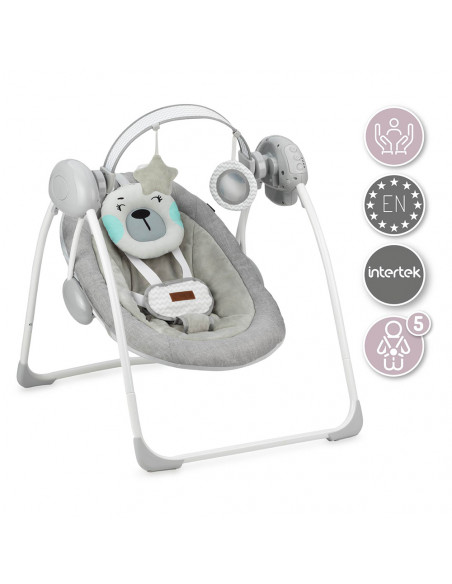 MoMi LISS TEDDY BEAR BLUE