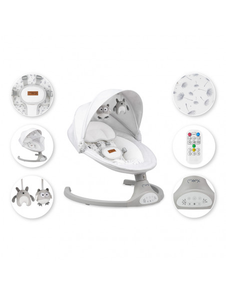 MoMi KENANI babywiegen HELL GRAU