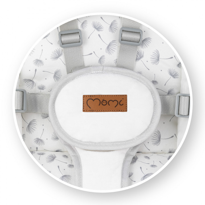 MoMi KENANI electric baby bouncer LIGHT GRAY