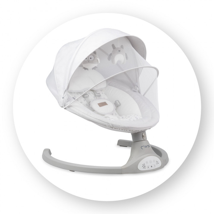 MoMi KENANI babywiegen HELL GRAU