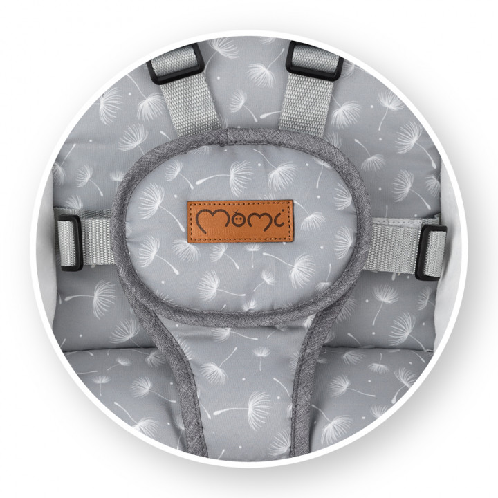 MoMi KENANI electric baby bouncer DARK GRAY