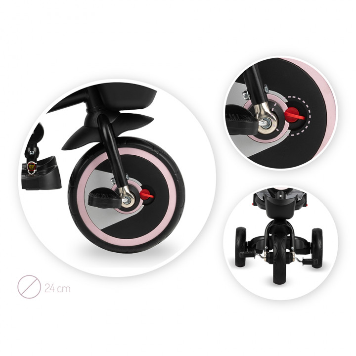 MoMi INVIDIA tricycle LIGHT GRAY