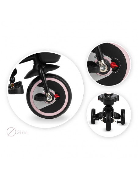 MoMi INVIDIA tricycle LIGHT GRAY