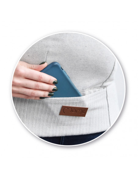 MoMi COLLET ergonomische Babytrage SCHWARZ