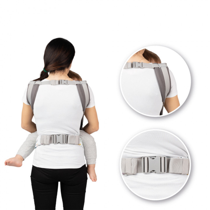 MoMi COLLETE LOVE ergonomic baby carrier