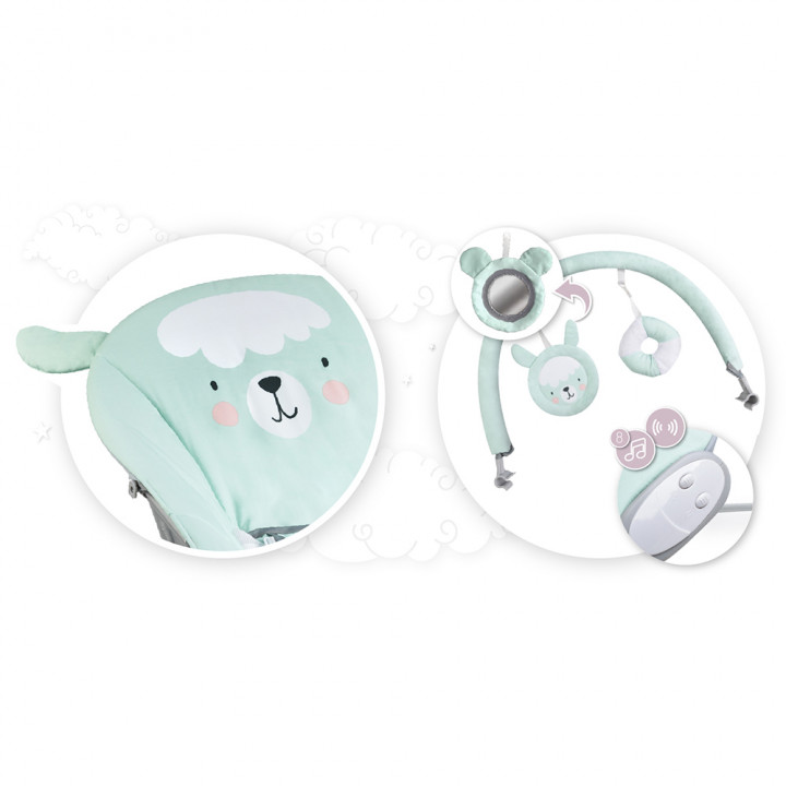 MoMi  GLOSSY rocker MINT