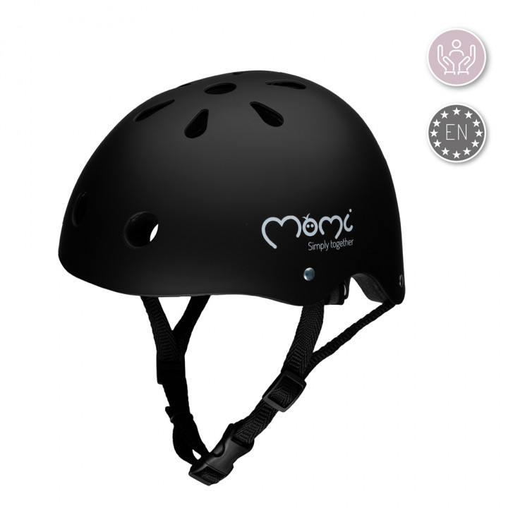 MoMi MIMI helmet black matte