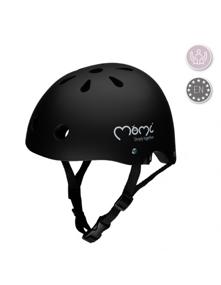 MoMi MIMI helmet black matte