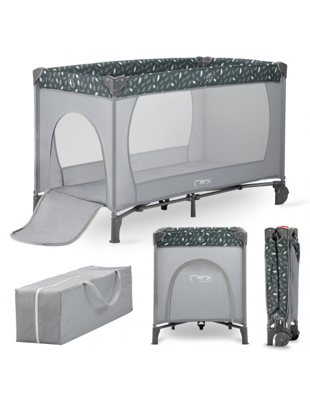 MoMi BELOVE travel cot GRAY