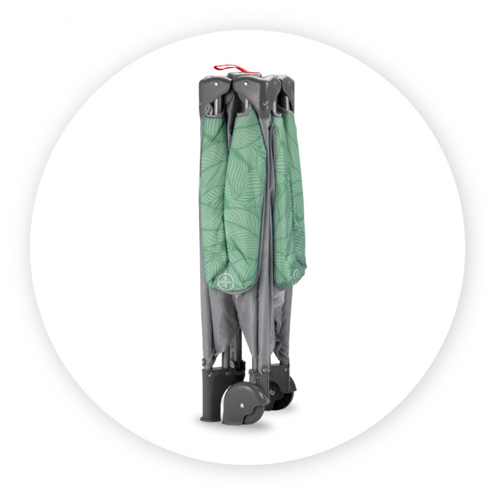 MoMi BELOVE travel cot GREEN