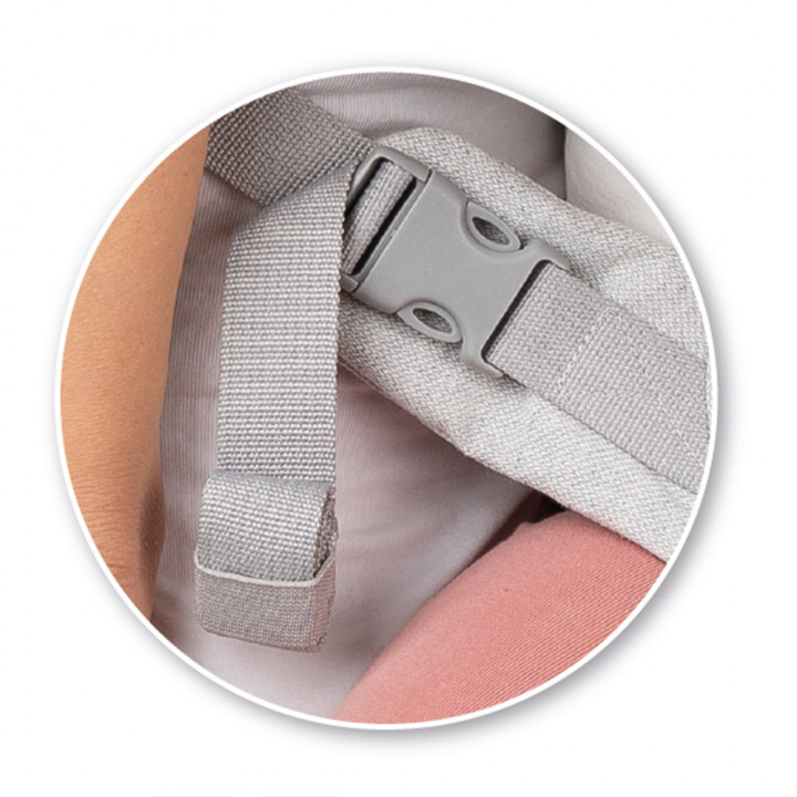 MoMi COLLET ergonomic baby carrier GRAY