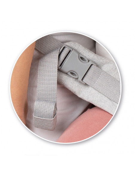MoMi COLLET ergonomic baby carrier GRAY